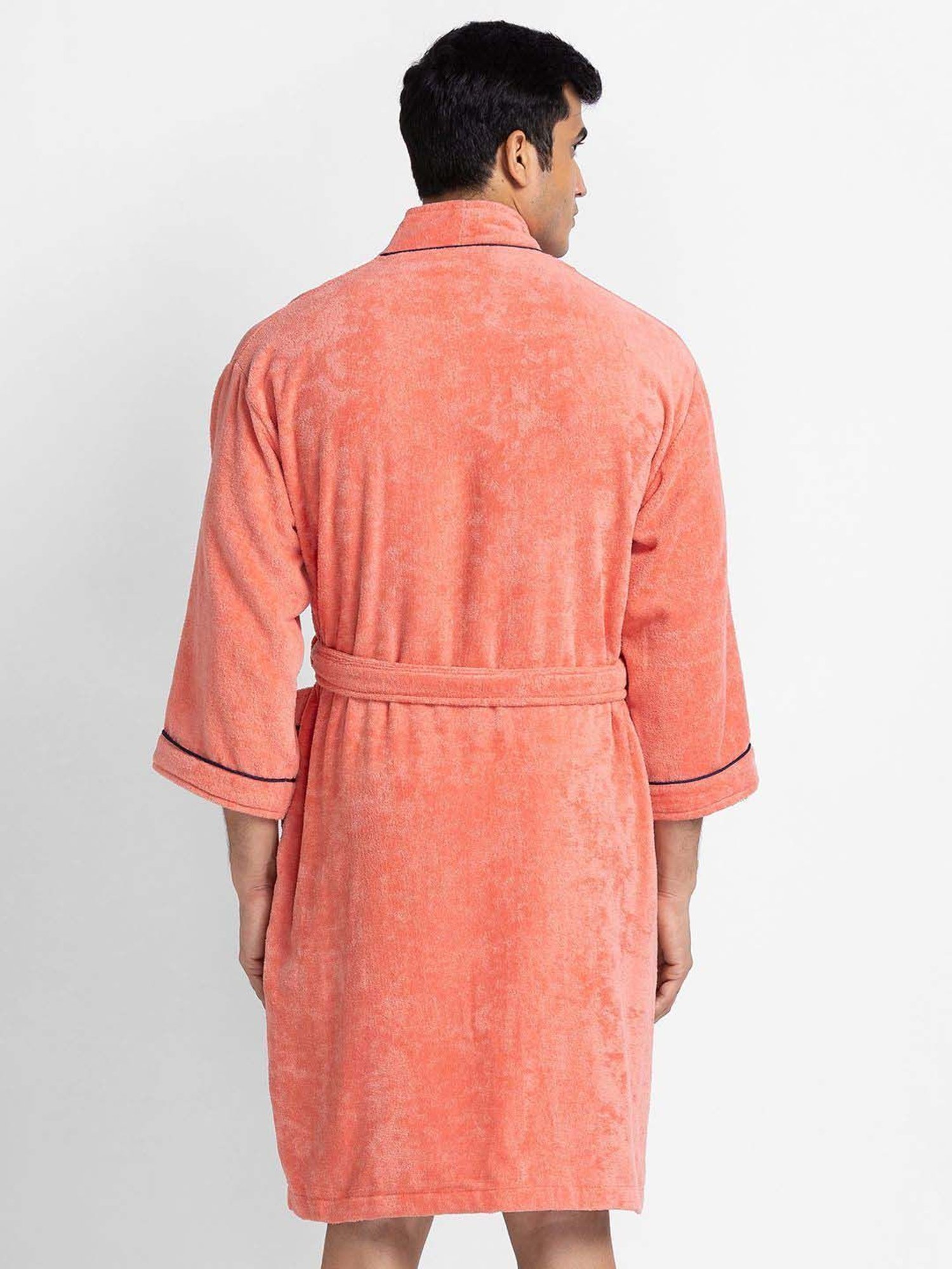 Nautica Highline Coral Cotton 500 GSM Ultra Soft Bath Robe