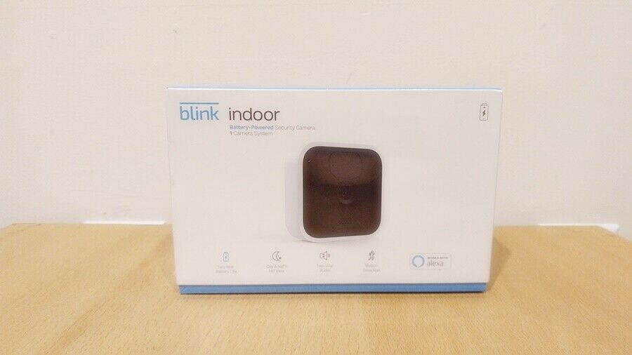 Blink Indoor wireless HD security camera system - 1 camera kit, with Module 2