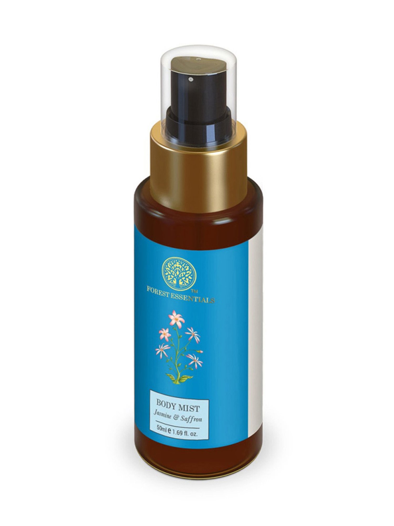 Forest Essentials Jasmine & Saffron Long Lasting & Intense Body Mist - 50 ml