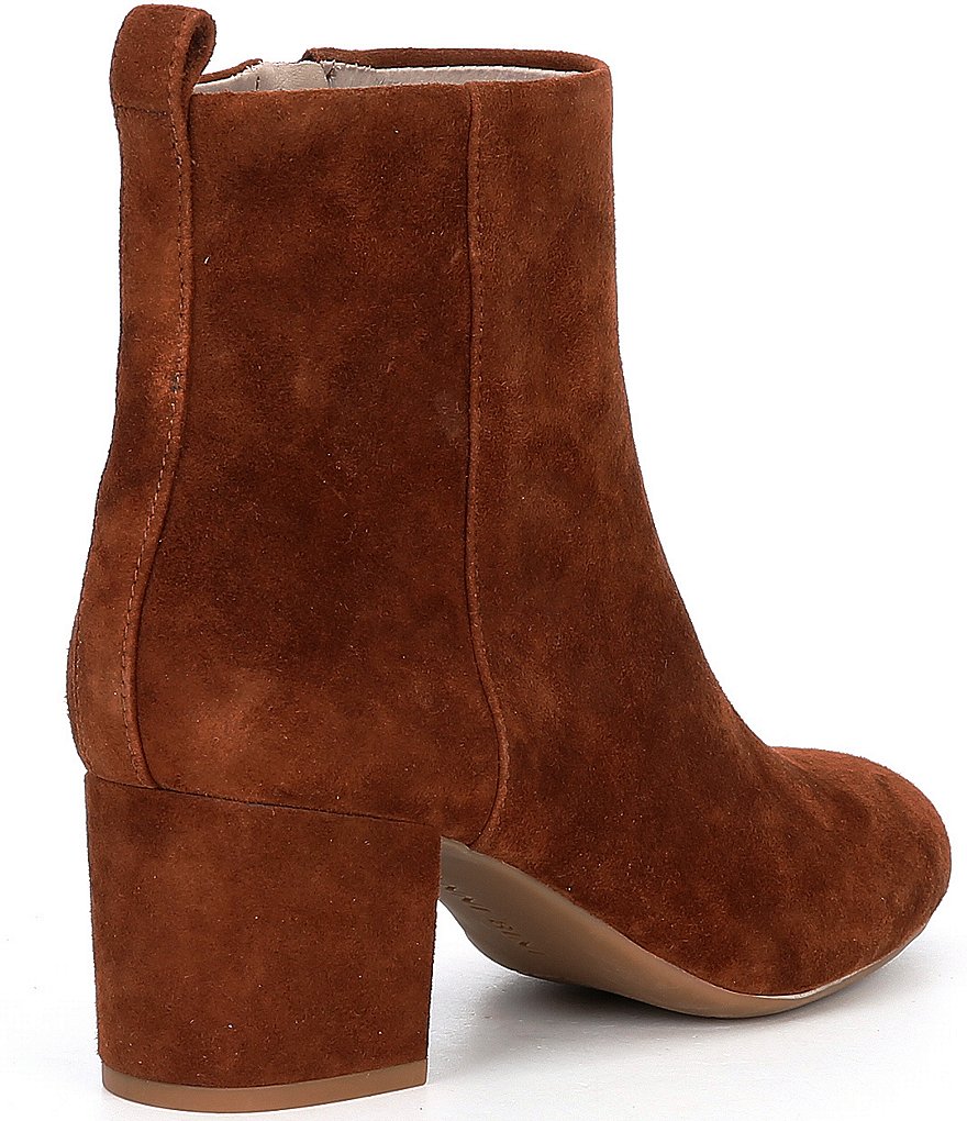 Gianni Bini Jaydennn Suede Block Heel Booties