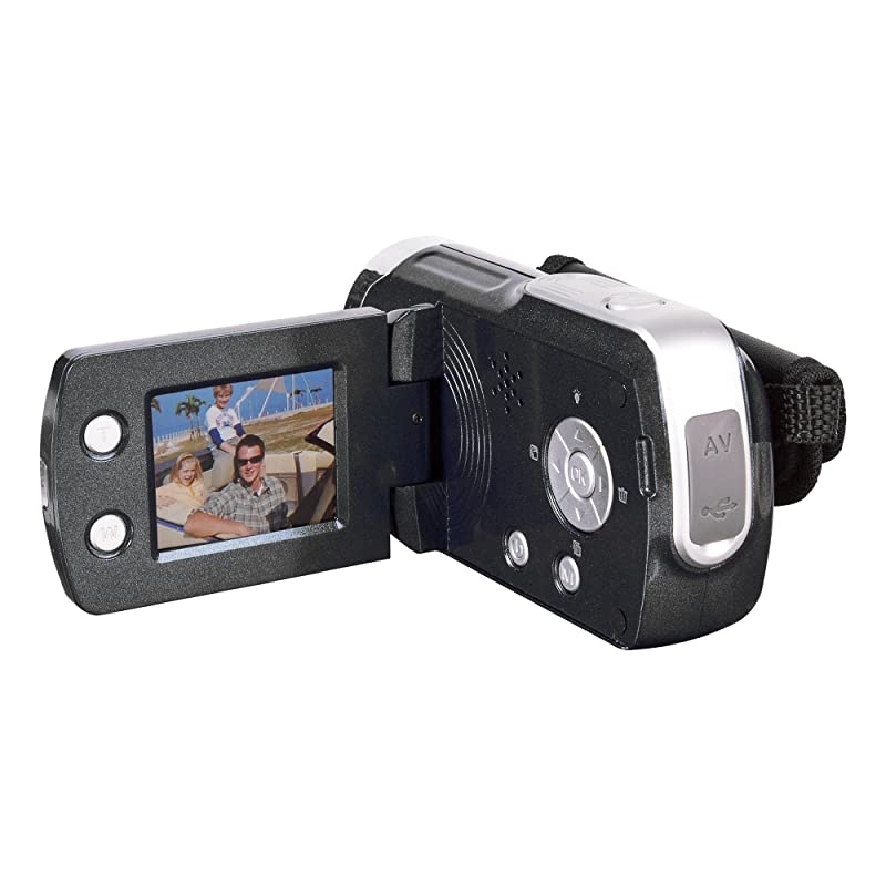 12 MP Digital Camcorder with 4X Digital Zoom Video Camera with 1.8-Inch LCD Screen, Colors and Styles May Vary