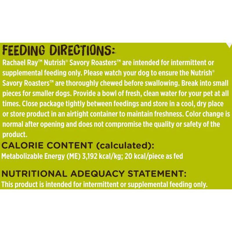 Rachael Ray Nutrish Savory Roasters Beef Dog Treats - 12oz