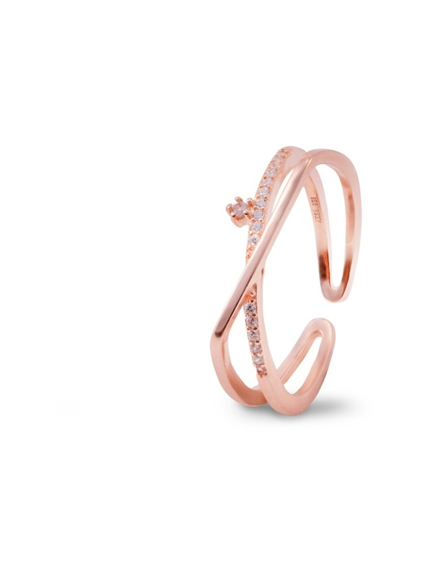 Palmonas Twist Rose Gold Ring