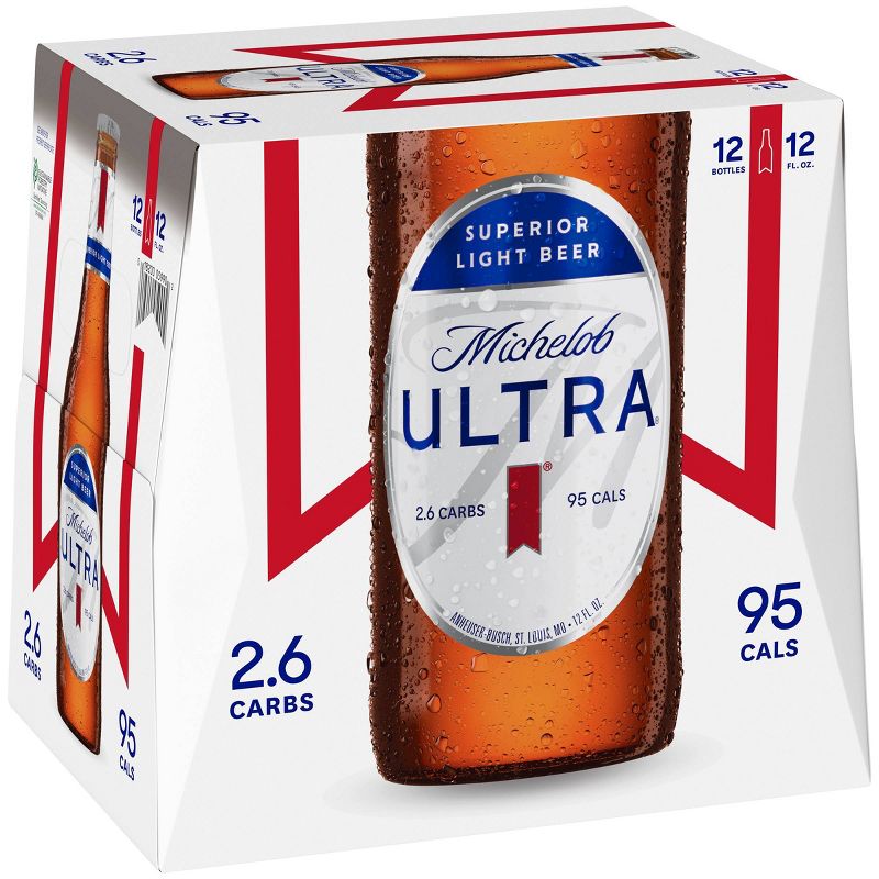 Michelob Ultra Superior Light Beer - 12pk/12 fl oz Bottles