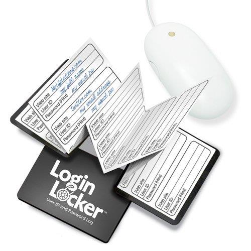 Login Locker -- Simple, Safe, and Portable Username and Password Organizer for the Internet