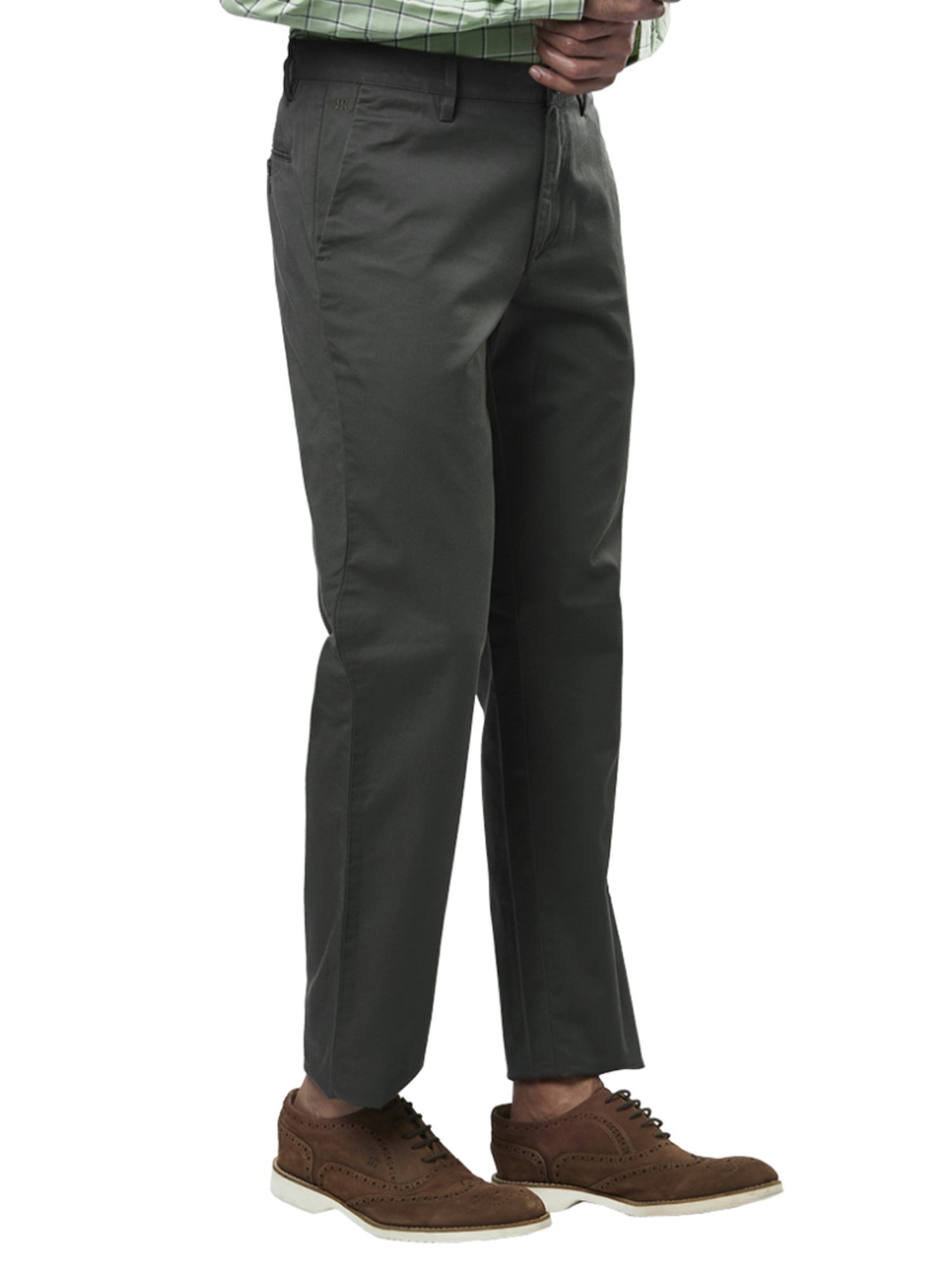 Raymond Grey  Slim Fit Trousers