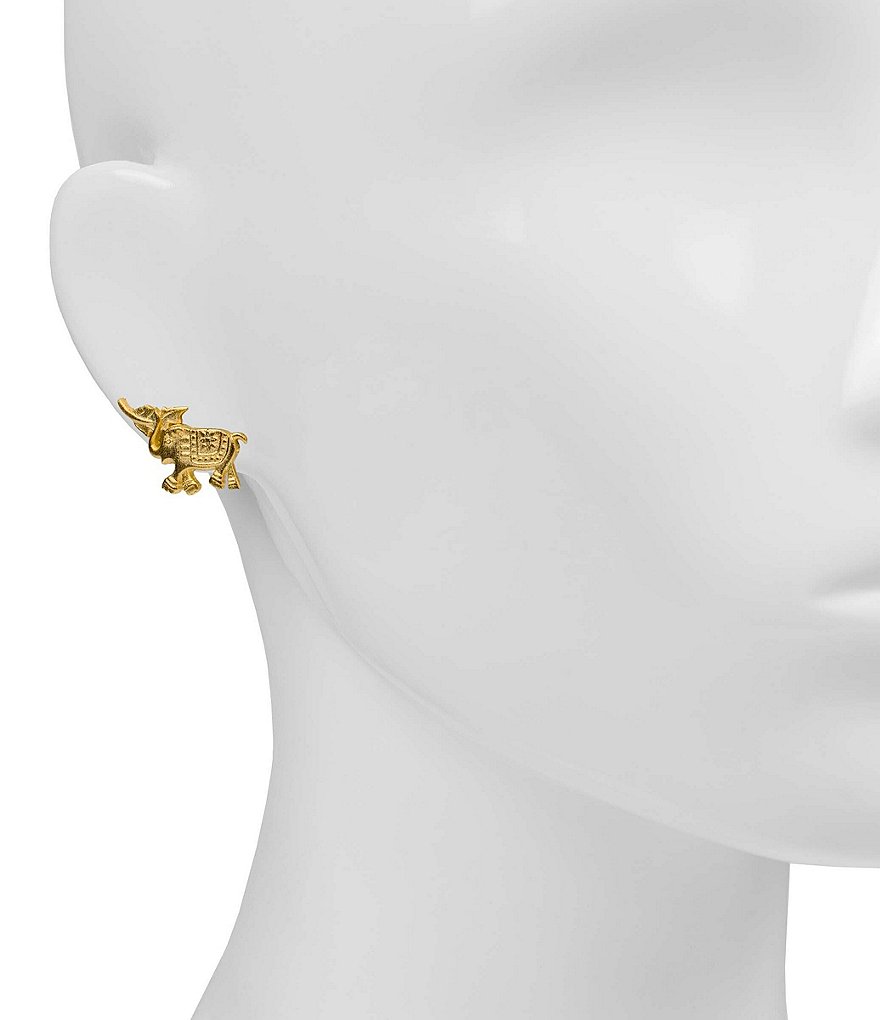 Patricia Nash Elephant Stud Earrings