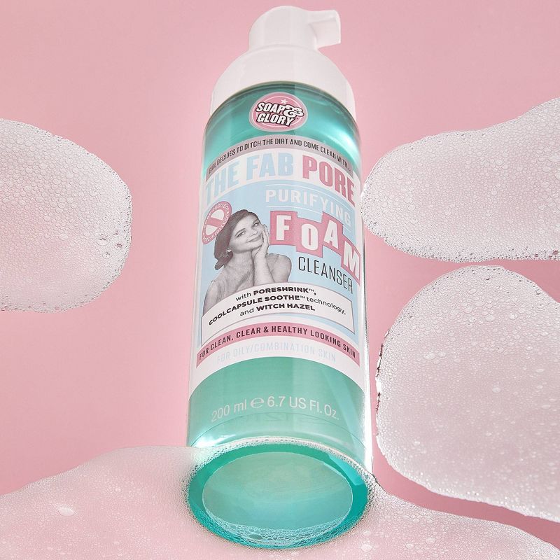 Soap & Glory The Fab Pore Purifying Foam Cleanser - 6.7 fl oz