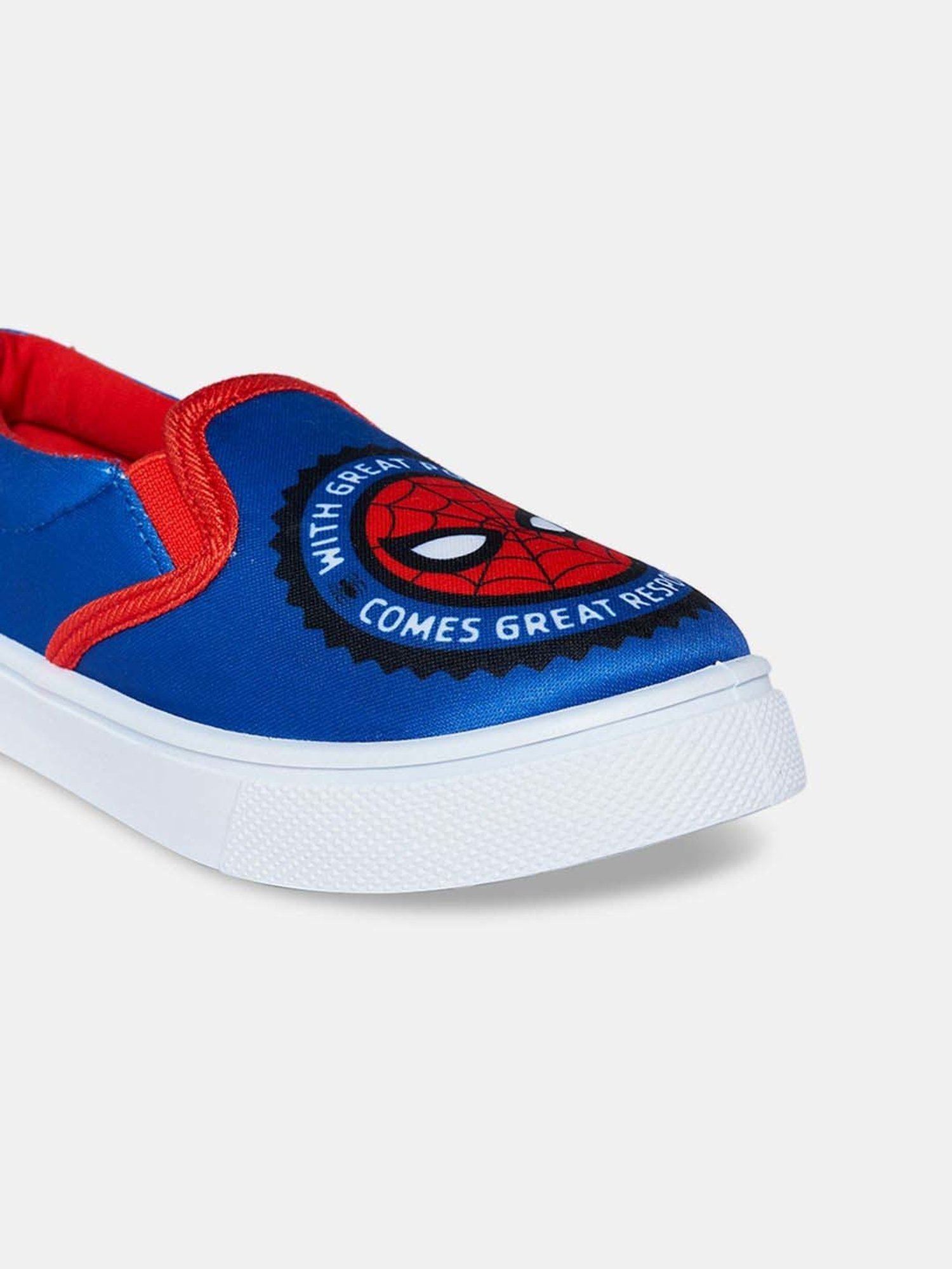 Pantaloons Junior Blue & Red Casual Sneakers