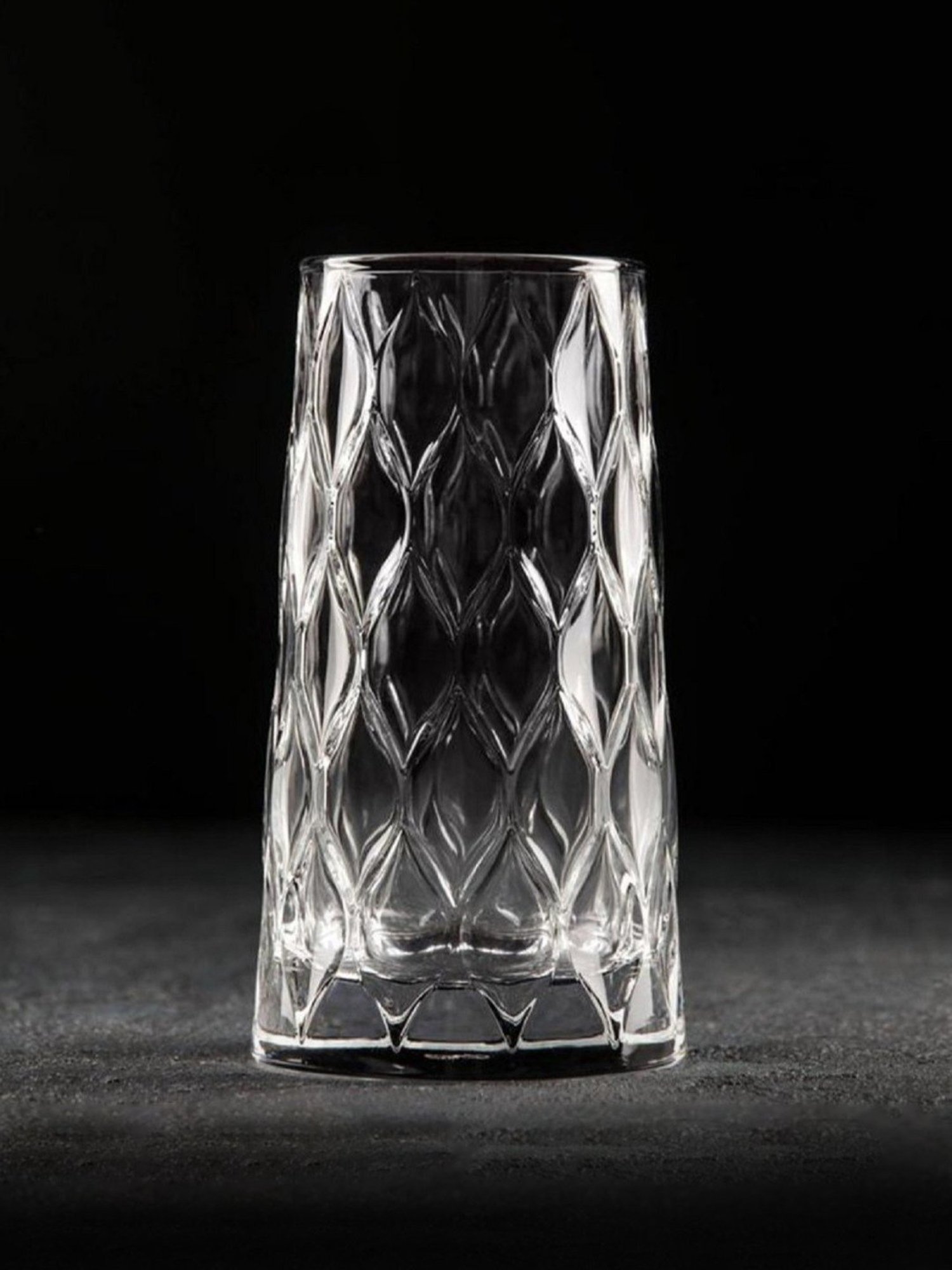 Melbify Leafy Mojito Transparent Cocktail Glasses 350ml - Set of 6