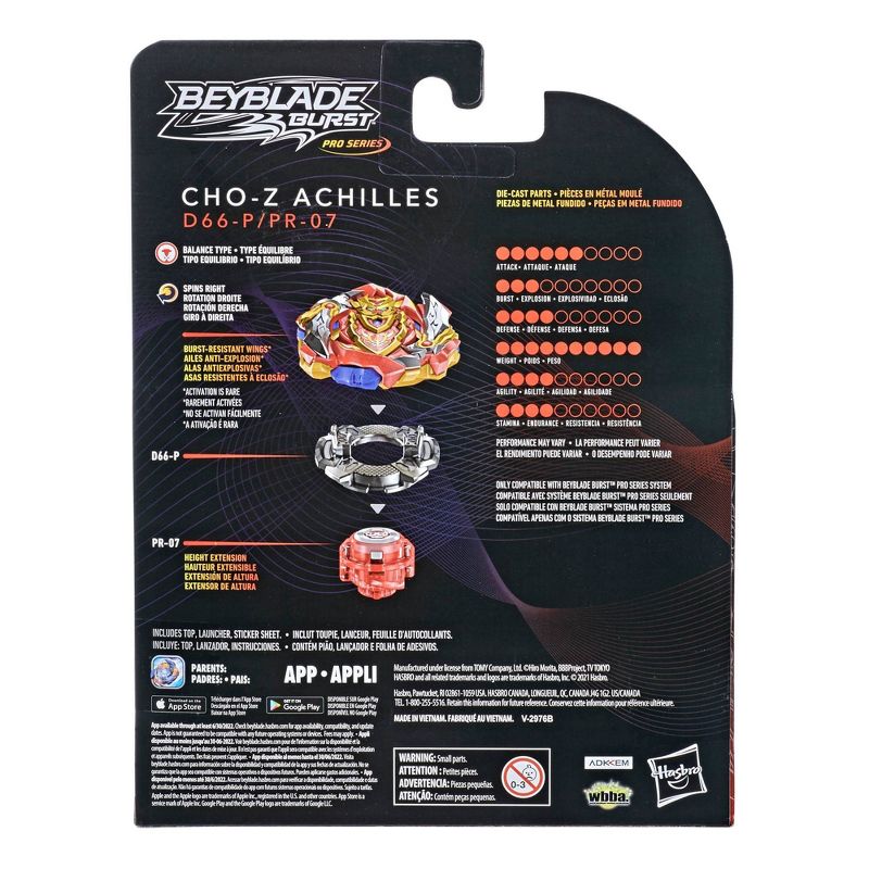 Beyblade Burst Pro Series Cho-Z Achilles Starter Pack