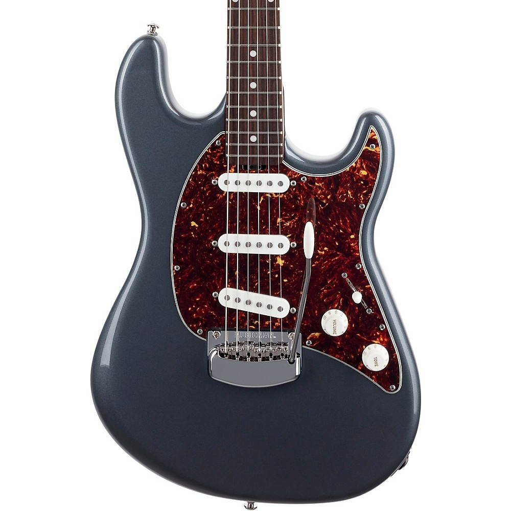 Ernie Ball Music Man Cutlass RS SSS Rosewood Fingerboard Electric Guitar Charcoal Frost