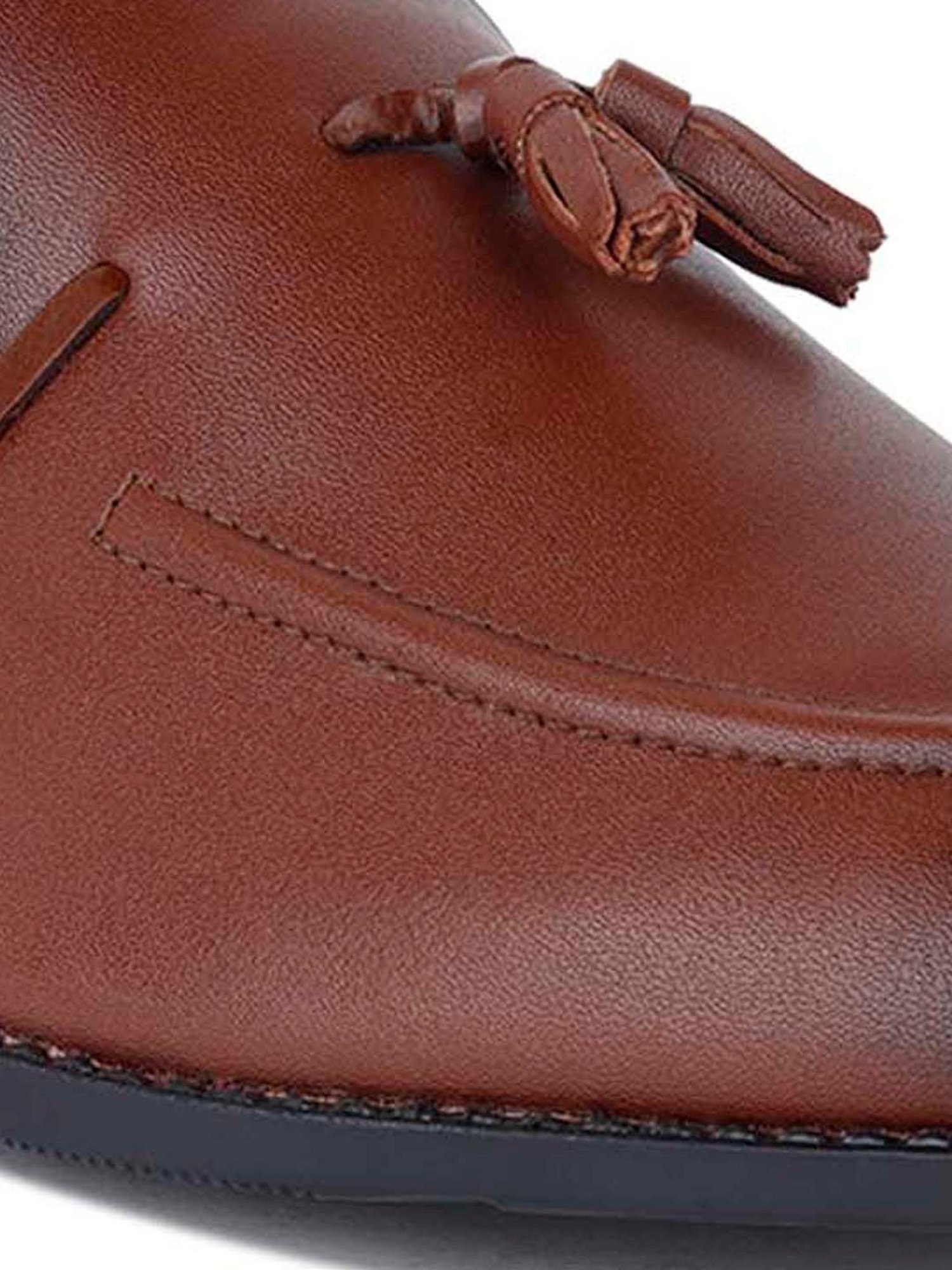 Louis Stitch Men's Tan Formal Mocassins