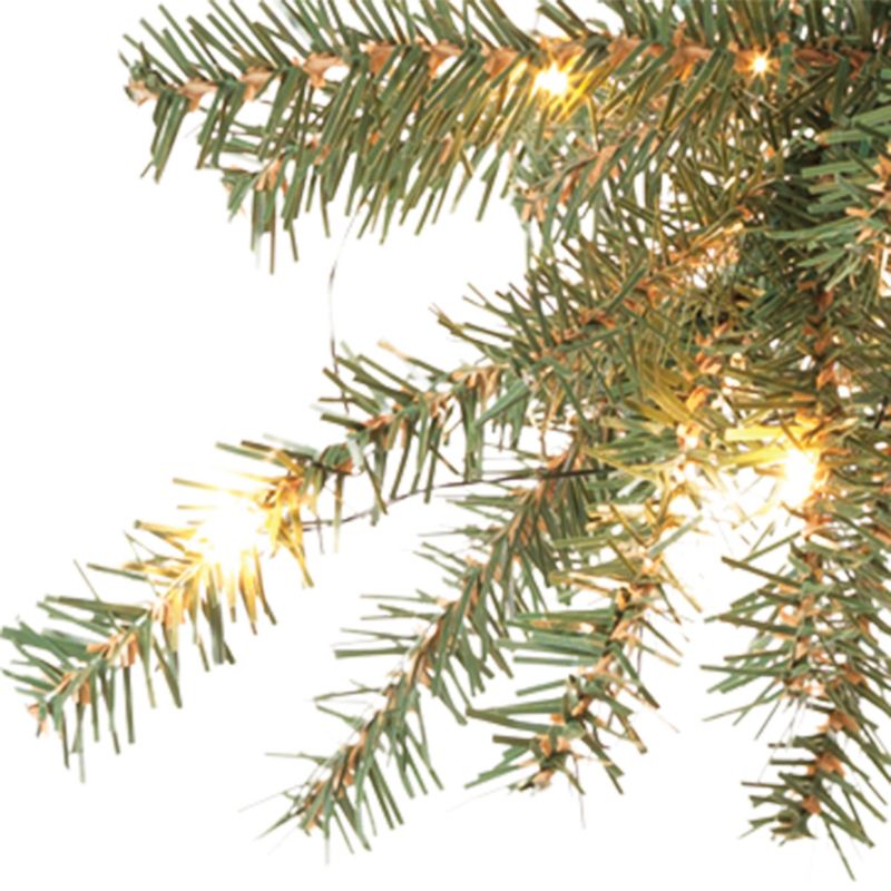 Sterling  Pre-Lit Alpine Trees w/ Metal Wire Base (Set of 3)