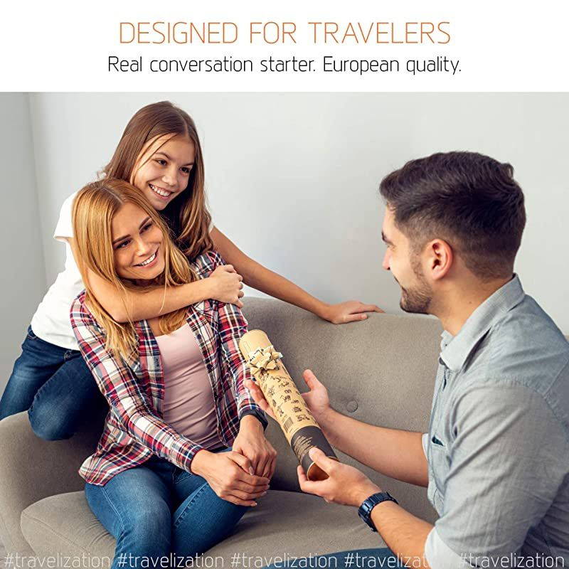 Scratch Off Travel Map World amp United States National Parks 2 in 1 Large 24x17 Quality Laminated Poster Paper World amp USA Wall Posters wFlags Art Coloring Pages amp Scratch Tool Traveler Gift