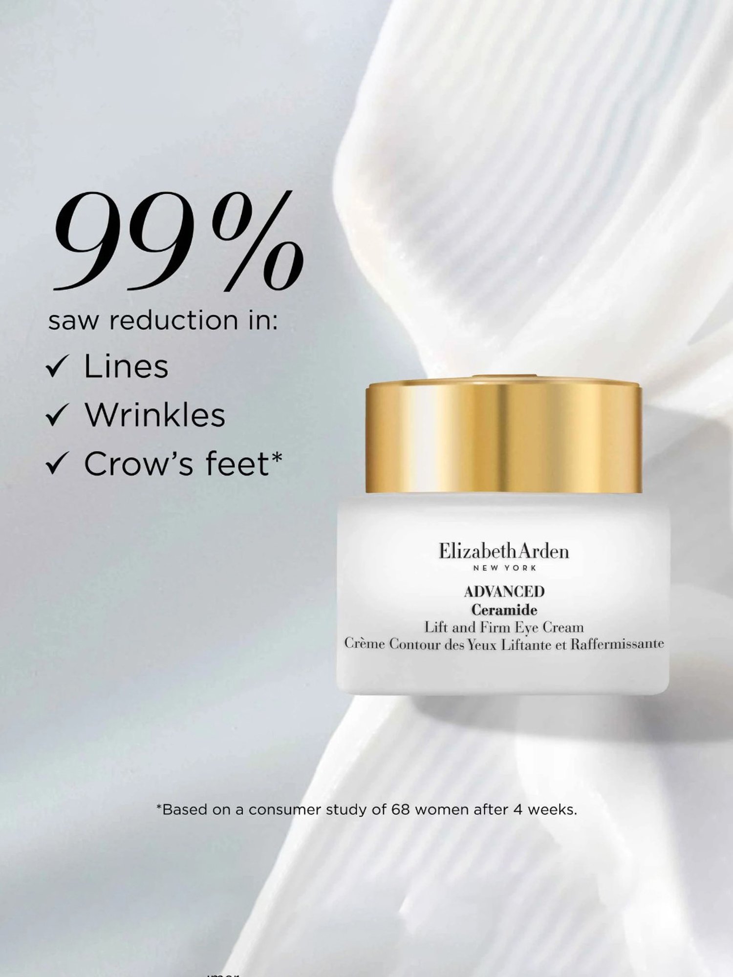 Elizabeth Arden Advanced Ceramide Lift and Firm Eye Cream - 15 ml