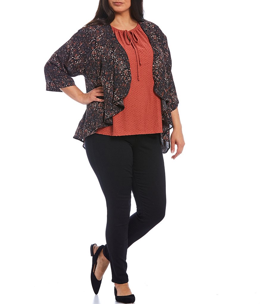 Democracy Plus Size Mid-Rise Ab-solution Jeggings