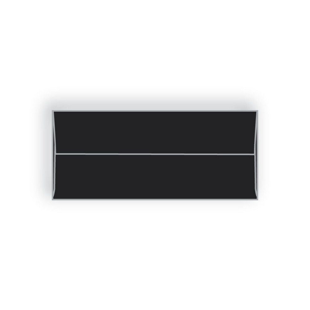 #10 Regular Envelopes, 4-1/8" x 9-1/2", 24#, Black Wove, 30% Post-Consumer Recylced, No Window (Box of 500)