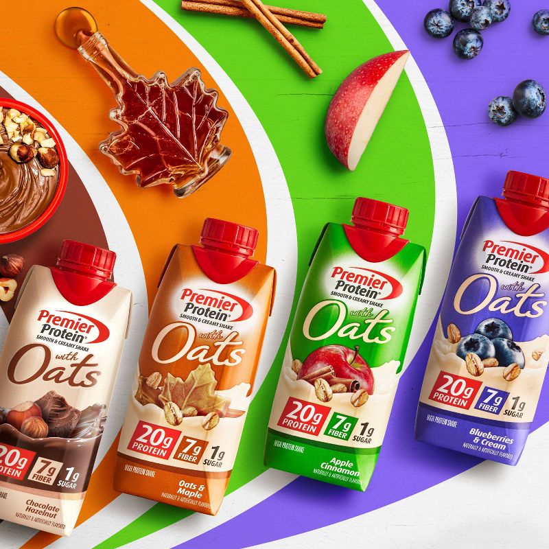 Premier Protein Shake - Oats, Blueberries & Cream - 4pk/44 fl oz