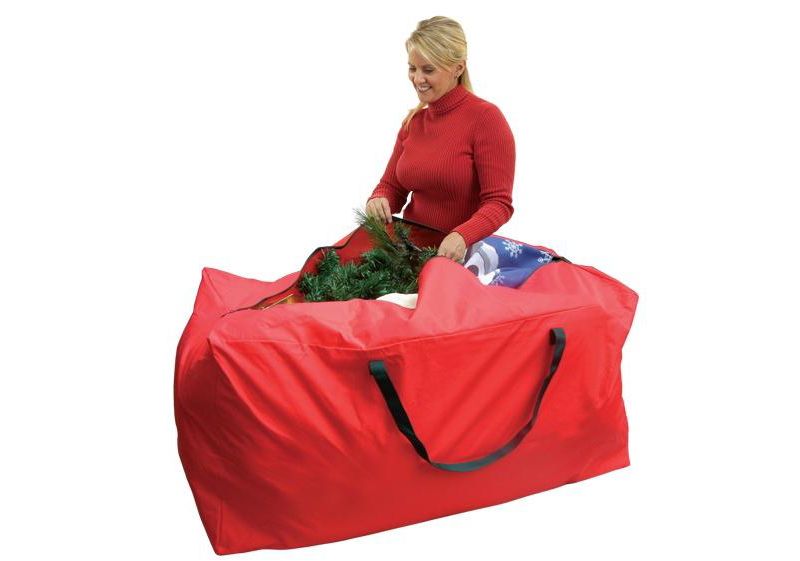 Northlight 48.5" Multi-Use Large Holiday Storage Bag - For Garlands, Trees, Lights, Inflatables and More