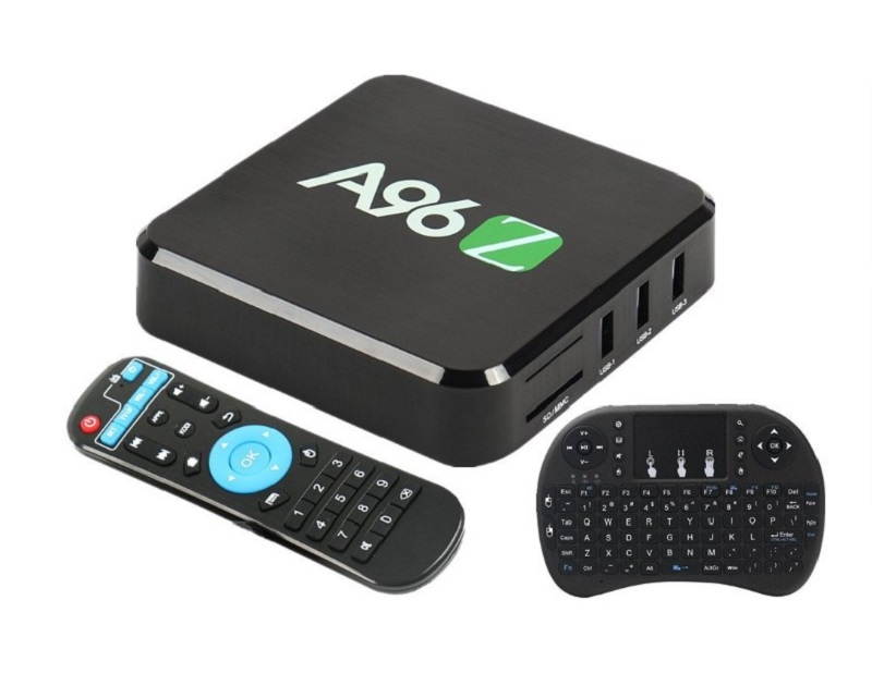KuWFi A96Z 2GB 16GB Android 6.0 TV BOX Amlogic S905X Quad Core HDMI H.265 4K Dual WIFI Media Player Smart tv box Set Top Box PK X96