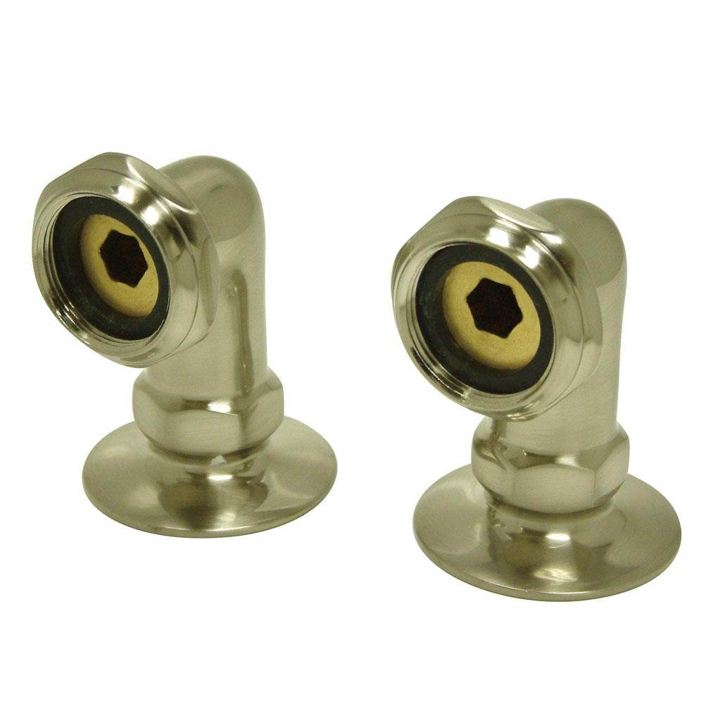 2 Deck Mount Risers for Clawfoot Tub Faucet