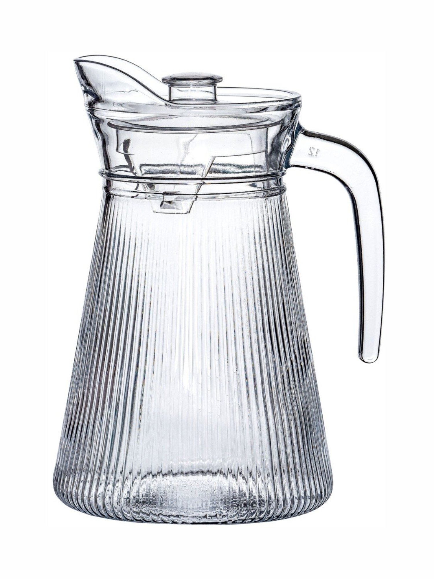 Pure Home and Living Blue Glass Decanter (0.7 L)