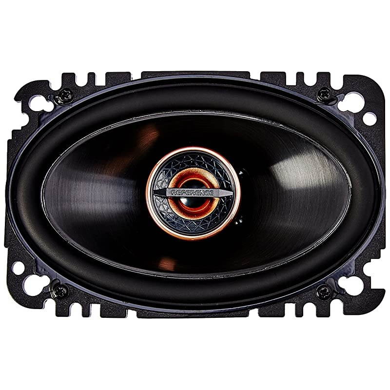 REF6422cfx 135W Reference Series Coaxial Car Speaker with EdgeDriven Textile Tweeters 4x6