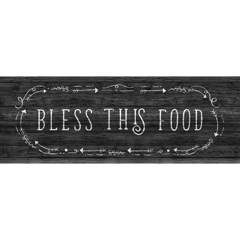 20"x34" Medallion Accent Kitchen Rug Blue - Threshold™