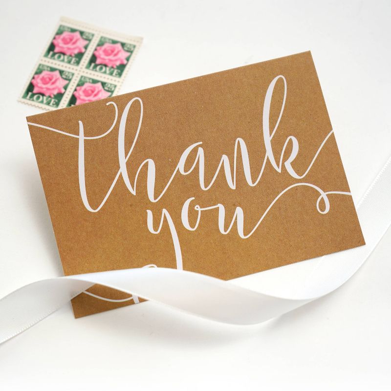 Notecard Box 40 ct Gartner Wedding