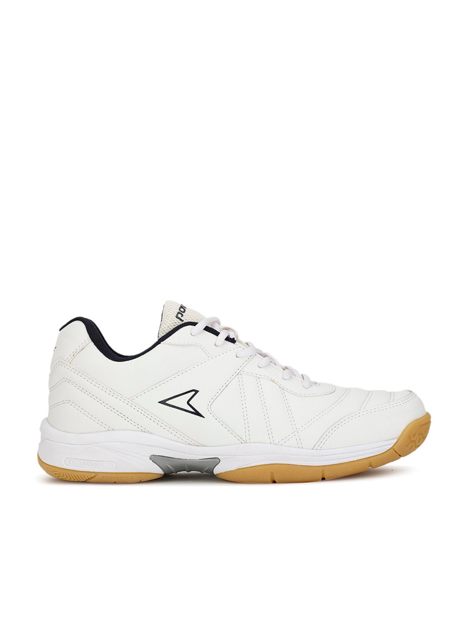 Power by Bata Men's White Running Shoes