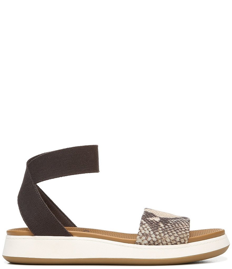 Zodiac Cyprus Snake Print Flatform Sandals