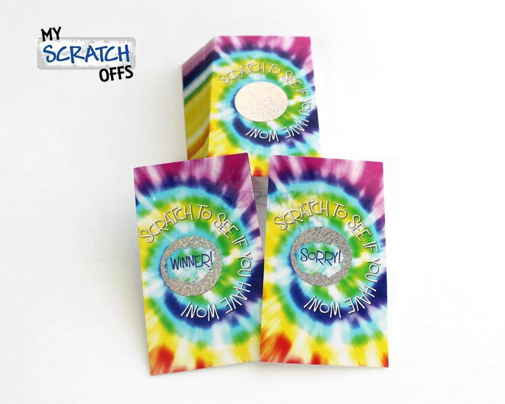 Glitter Silver 1  Round Scratch Off Labels &ndash; Qty. Roll of 500 &ndash; My Scratch Offs