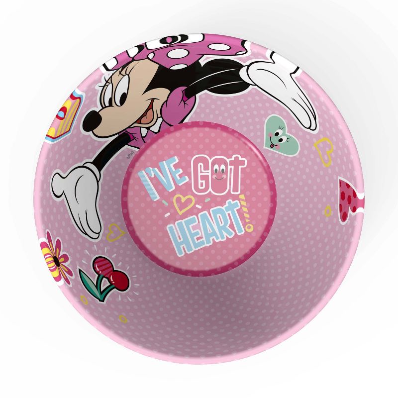 Disney Minnie Mouse 3pc Melamine Dinnerware Set - Zak Designs