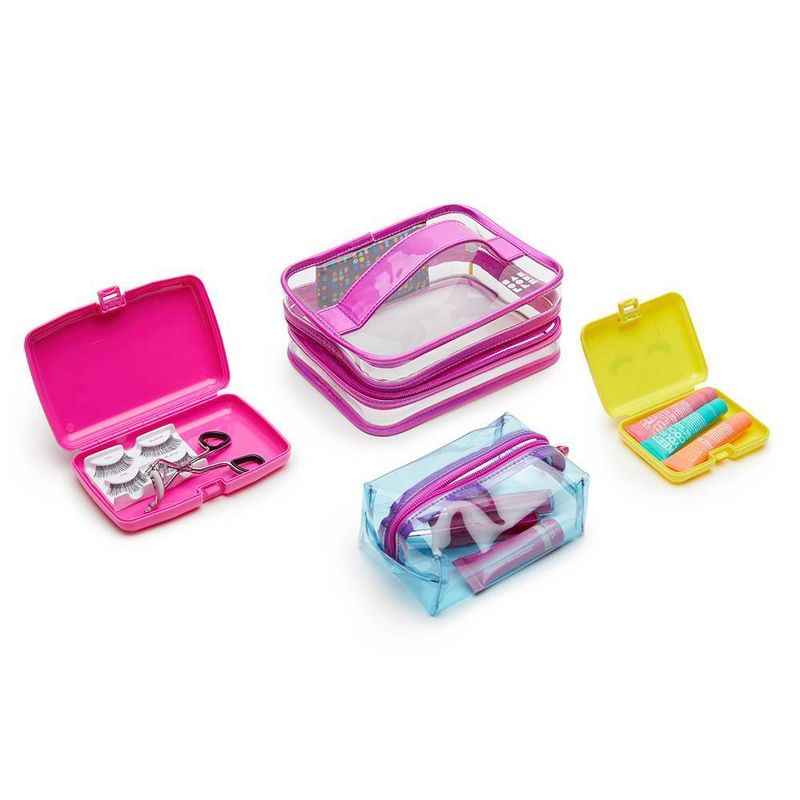 Caboodles Cosmetic Travel Set - Pink - 4pc