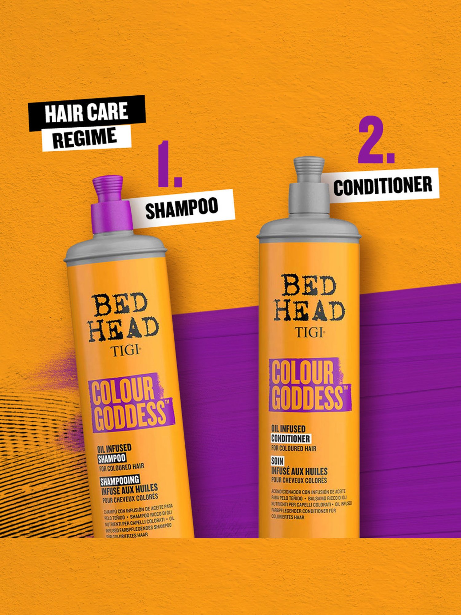 Bed Head TIGI Colour Goddess Oil Infused Hair Conditioner - 600 ml
