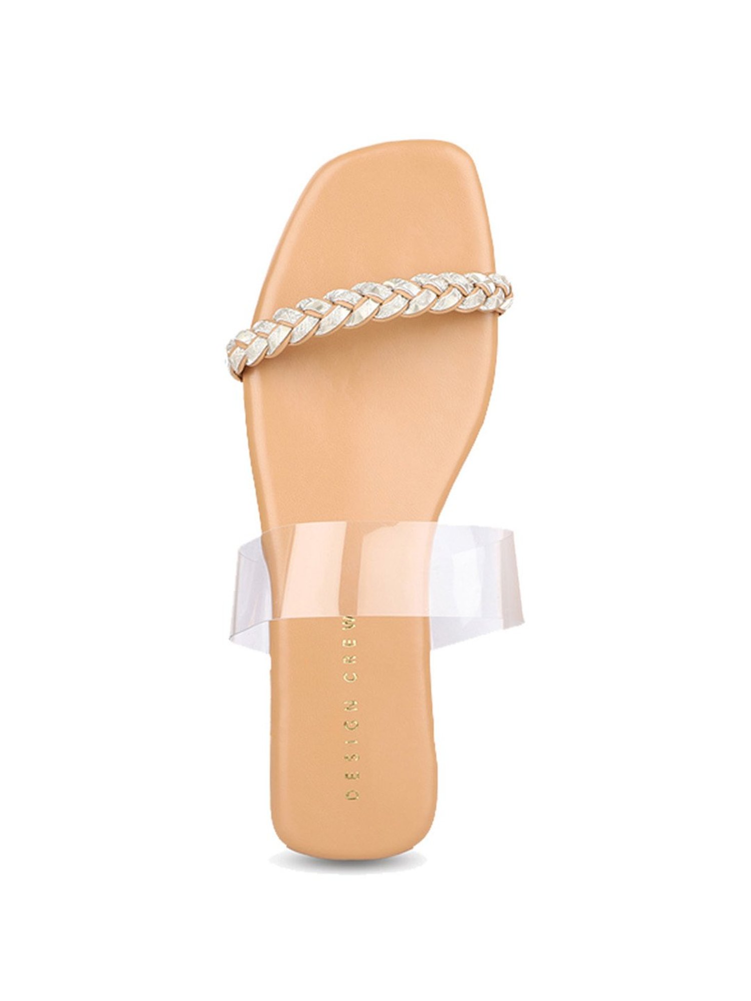 Design Crew Women's Beige Casual Sandals
