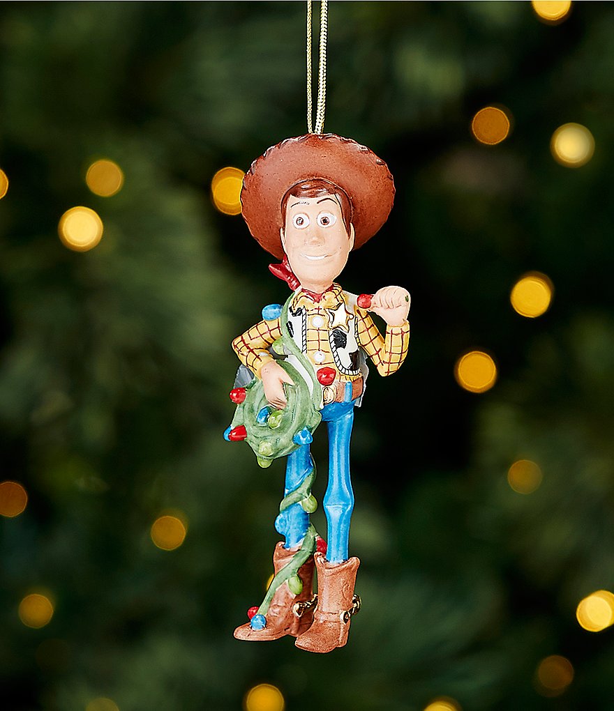 Lenox Disney's Woody Christmas Cowboy Porcelain Ornament (Toy Story 4)