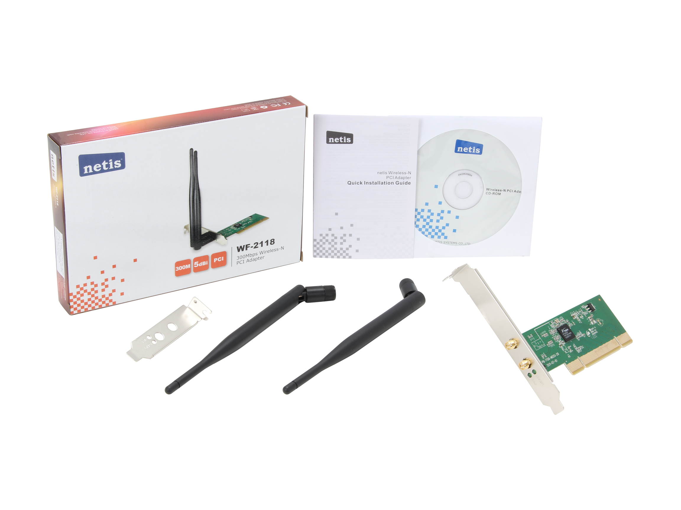 NETIS WF2113 PCI Express Wireless-N Adapter