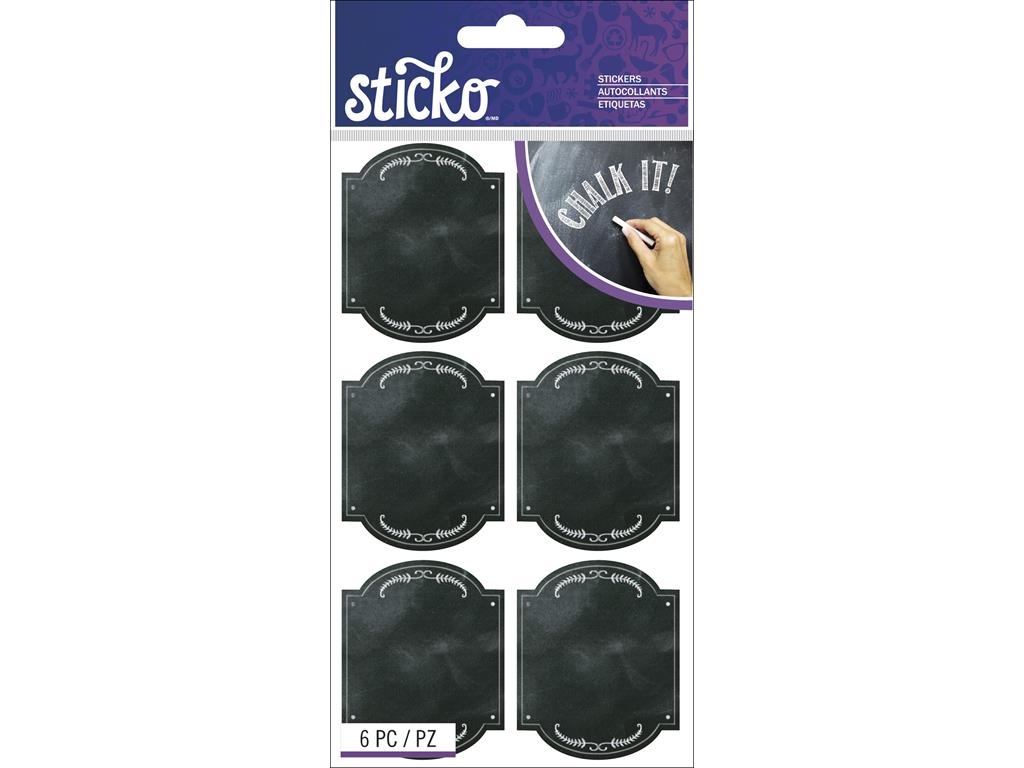 Sticko E5272014 Sticko Chalk Stickers-Frames