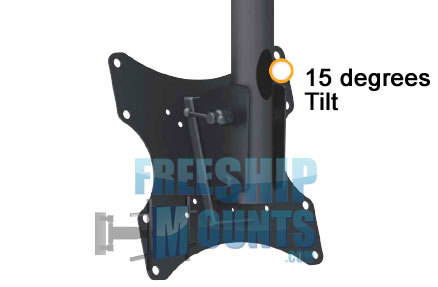 Impact Mounts
Heavy Duty Vaulted/Flat Ceiling Mount for TV sizes 37-70" (Model IMCE448)