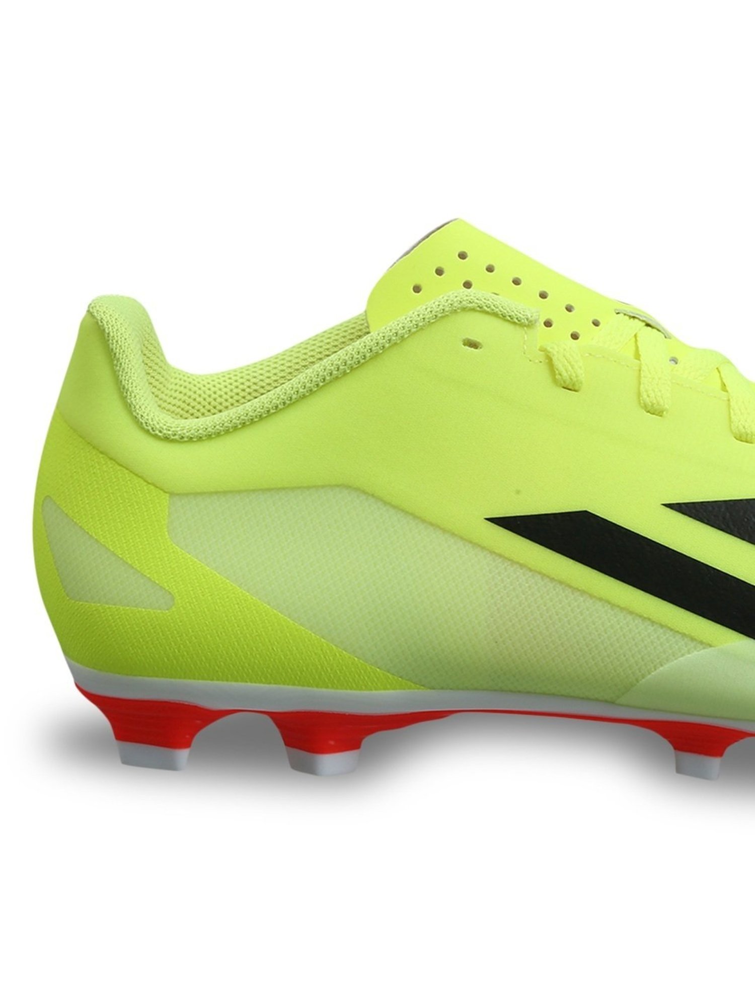 Adidas Men's X CRAZYFAST CLUB FxG Lime Football Shoes
