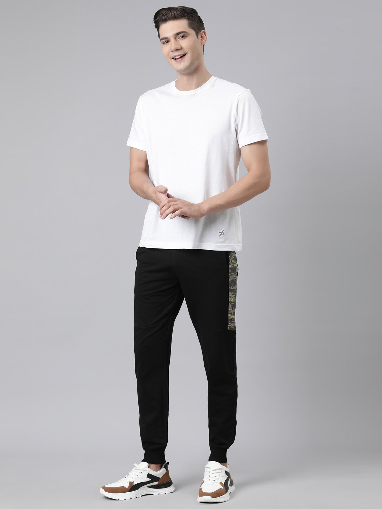 Dixcy Scott Originals Black Regular Fit Joggers
