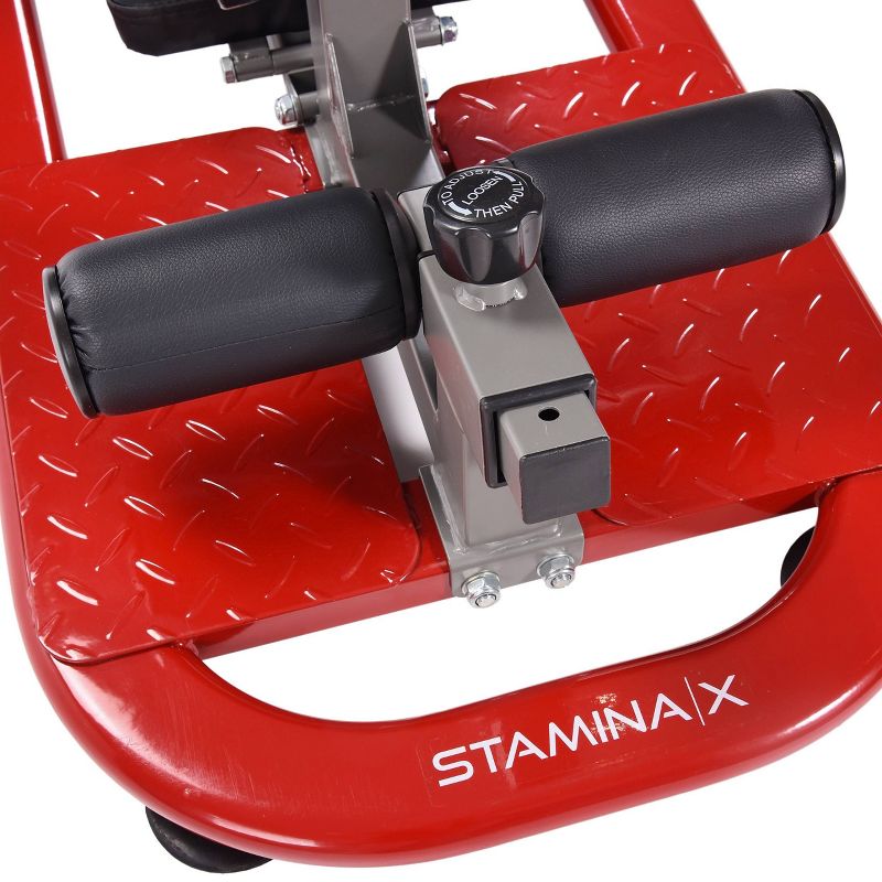 Stamina 4-in-1 Strength Training Station - Red