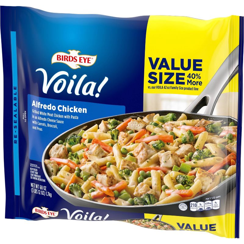 Birds Eye Voila Value Size Frozen Alfredo Chicken 60oz