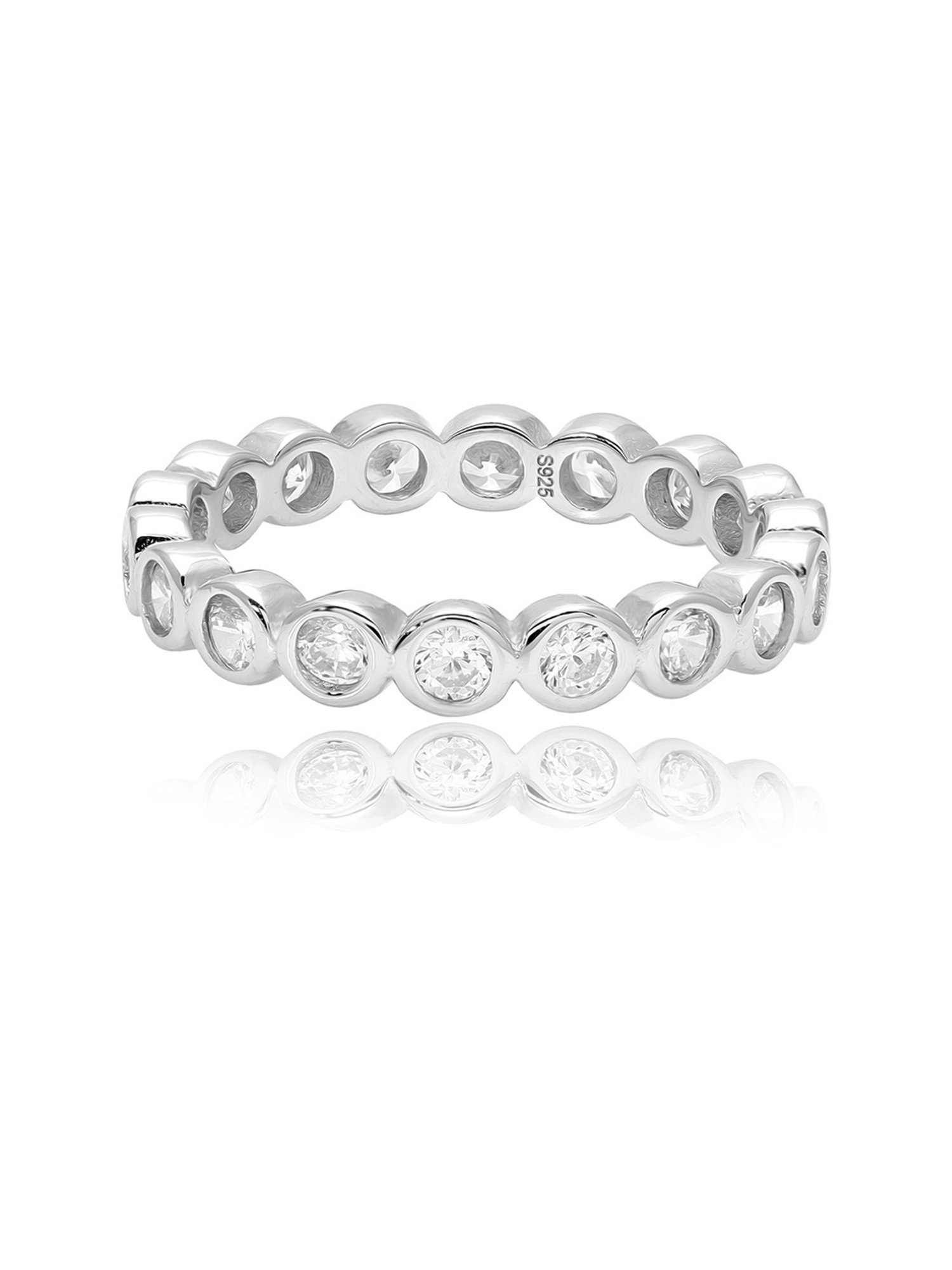 Curio Cottage 925 Silver Zircon Studded Ring