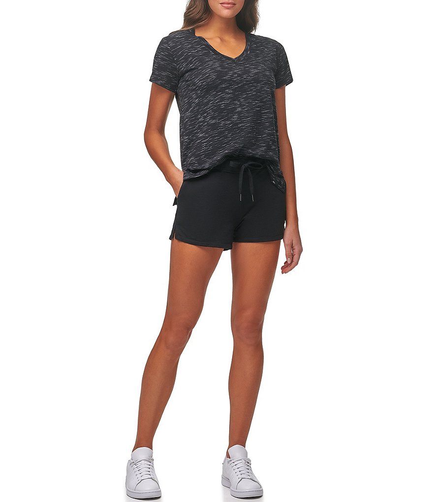 Marc New York Short Sleeve V-Neck Boyfriend Tee