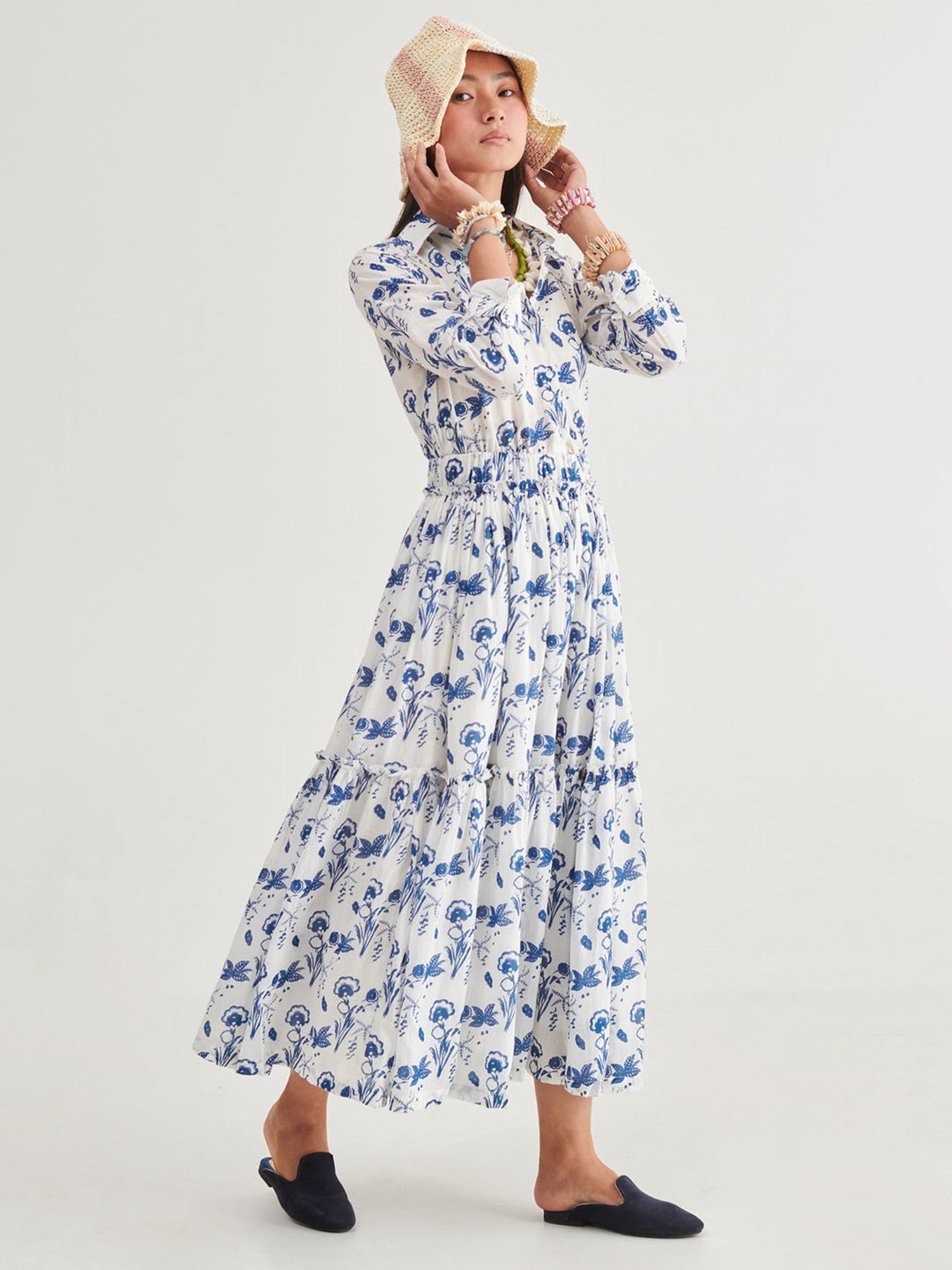 Prakriti Jaipur Indigo Skirt Co-Ord Set