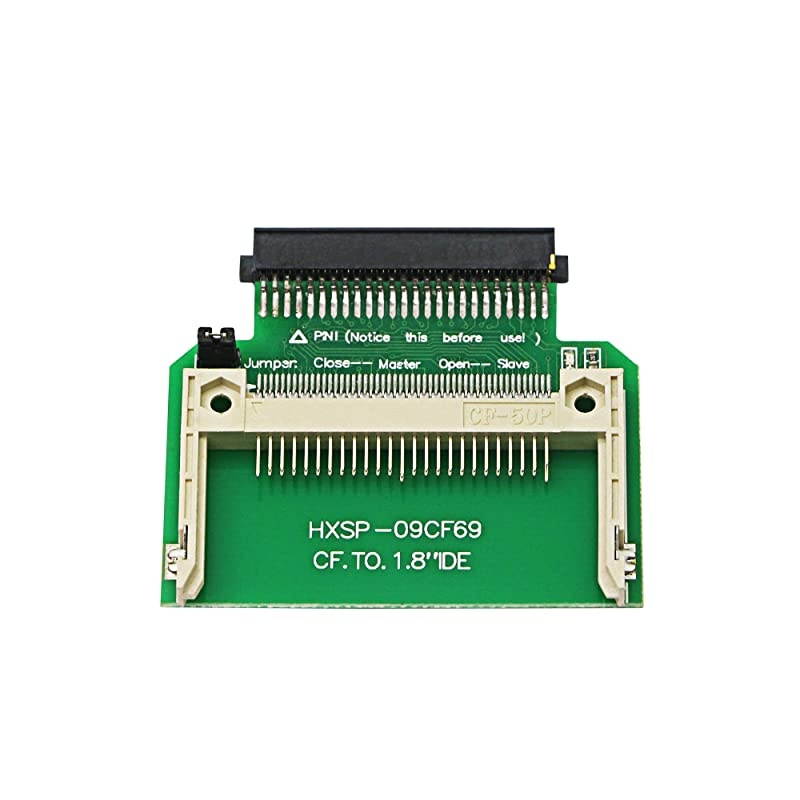 CF to 50pin 18 Inch IDE AdapterCompact Flash Merory Card to 50pin 18 Inch IDE Hard Drive SSD Converter Adapter for Toshibacf to 50 IDE f