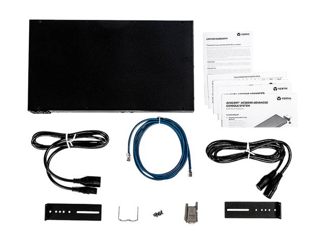 Vertiv Avocent ACS8016MDAC-400 ACS8000 Serial Console - 16 port Console Server | Modem | Dual AC